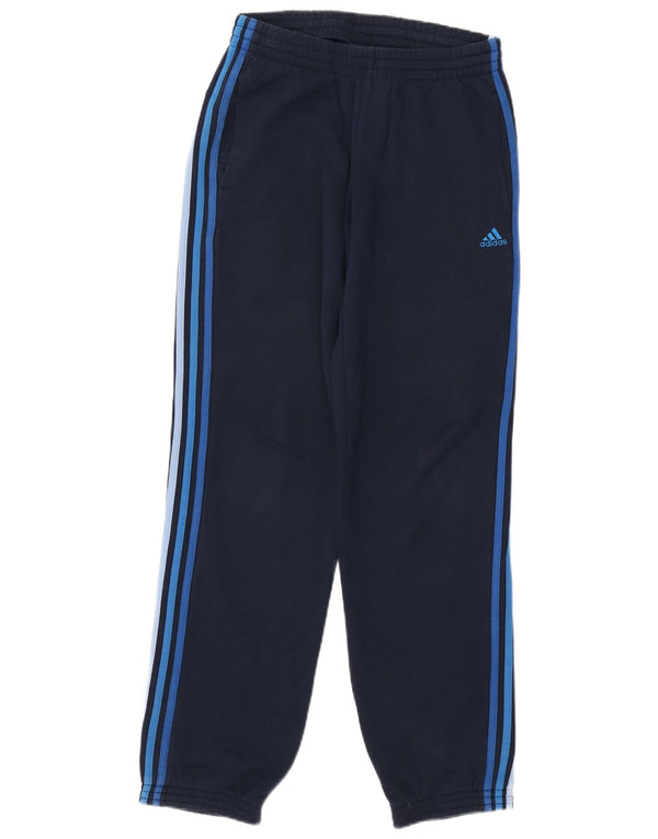 Pantaloni da tuta da uomo Adidas Joggers piccoli in cotone blu navy