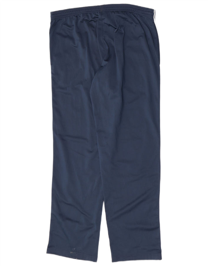 Pantaloni da tuta da uomo Reebok Large in poliestere blu navy