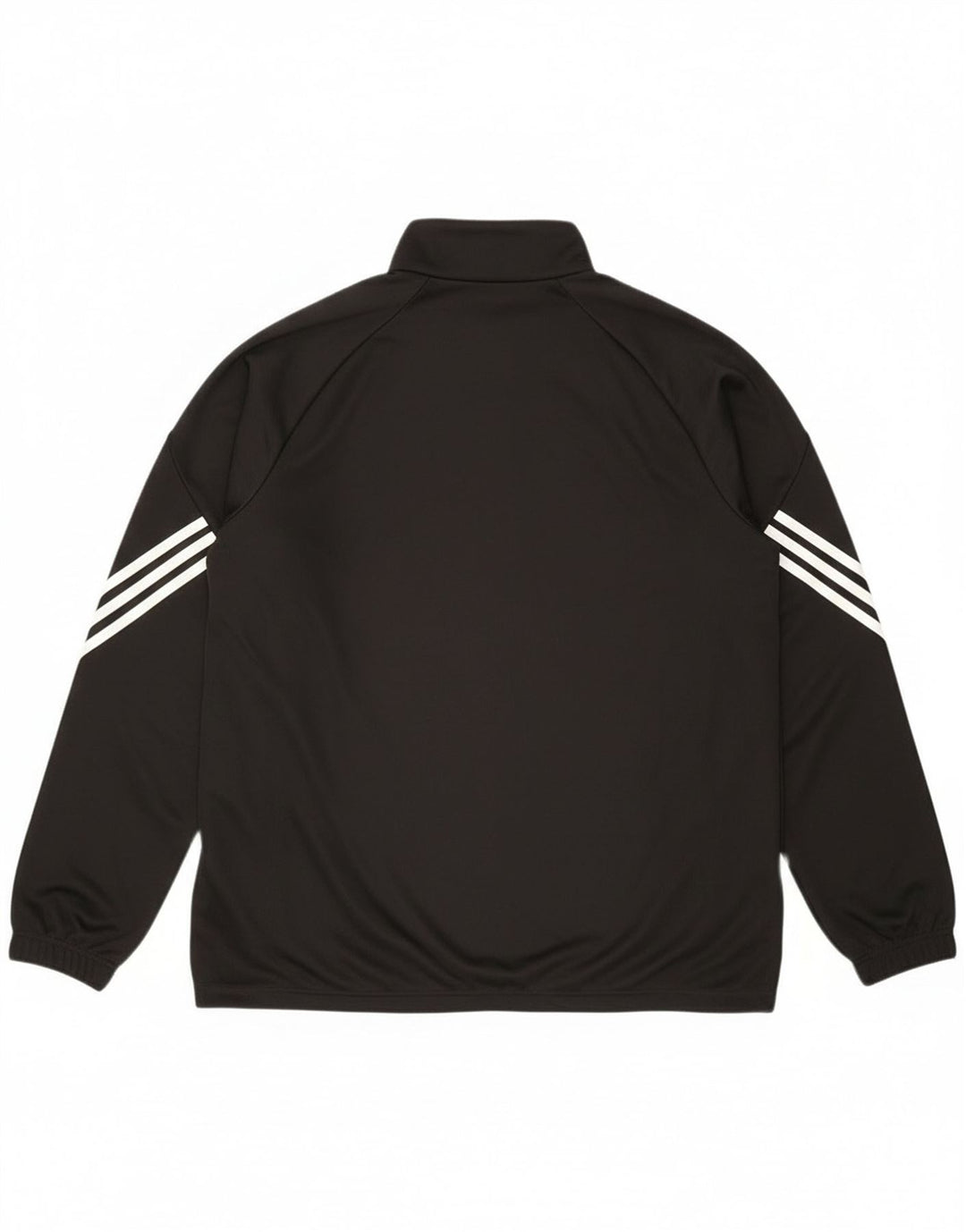 Adidas Uomo Climalite Zip Neck Pullover Tuta Top XL Poliestere Nero