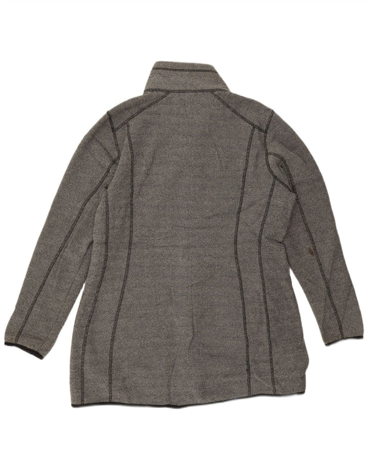Giacca da tuta da donna Eddie Bauer UK 18 XL Poliestere grigio
