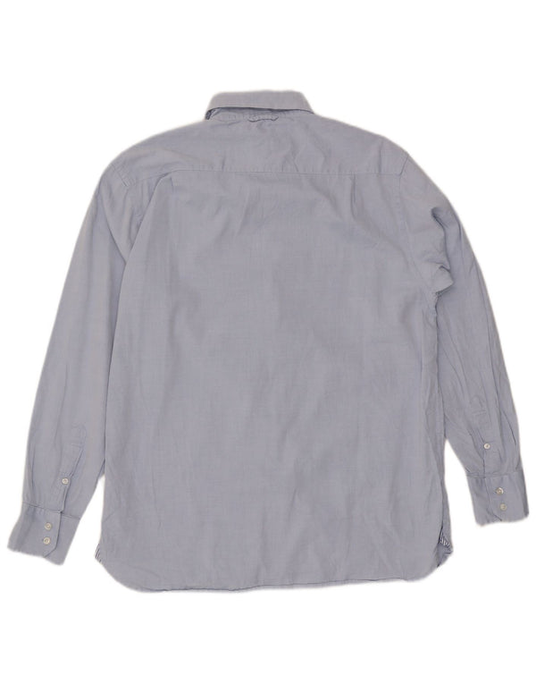 Camicia da uomo Tommy Hilfiger in cotone blu medio