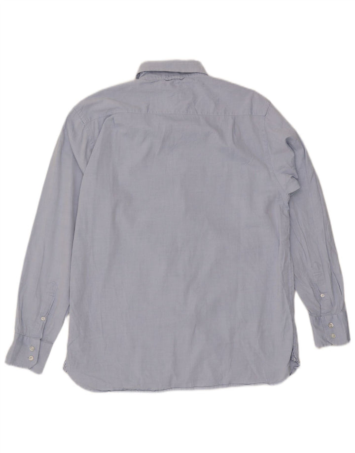 Camicia da uomo Tommy Hilfiger in cotone blu medio