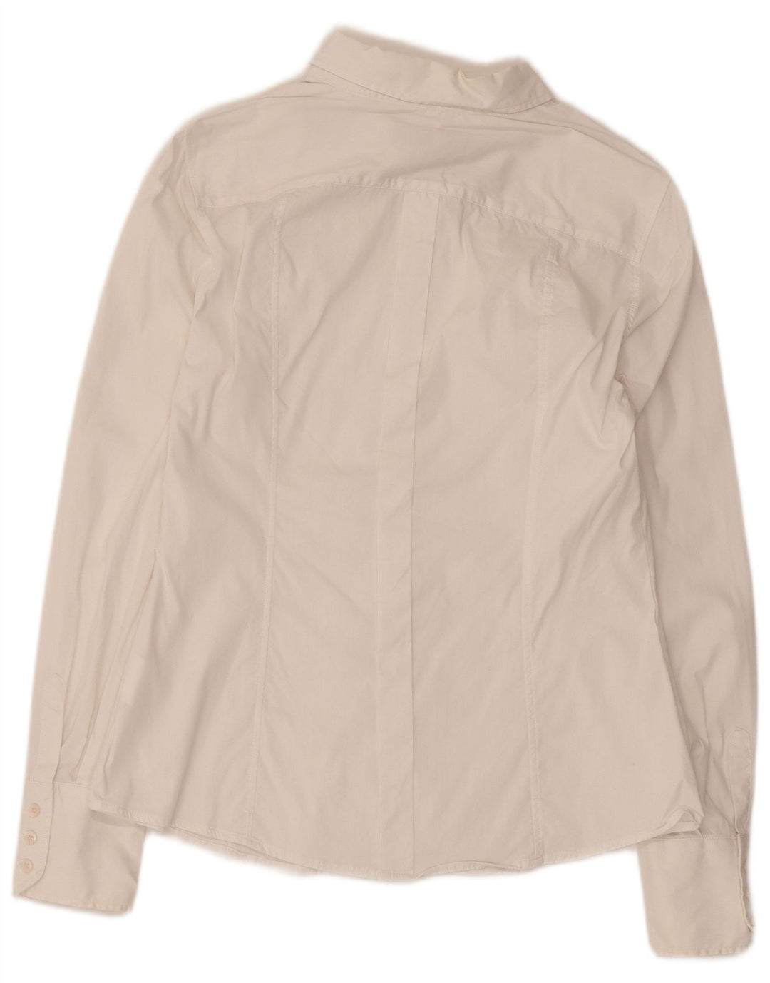 Camicia Donna Trussardi Jeans IT 44 Cotone Bianco Medio