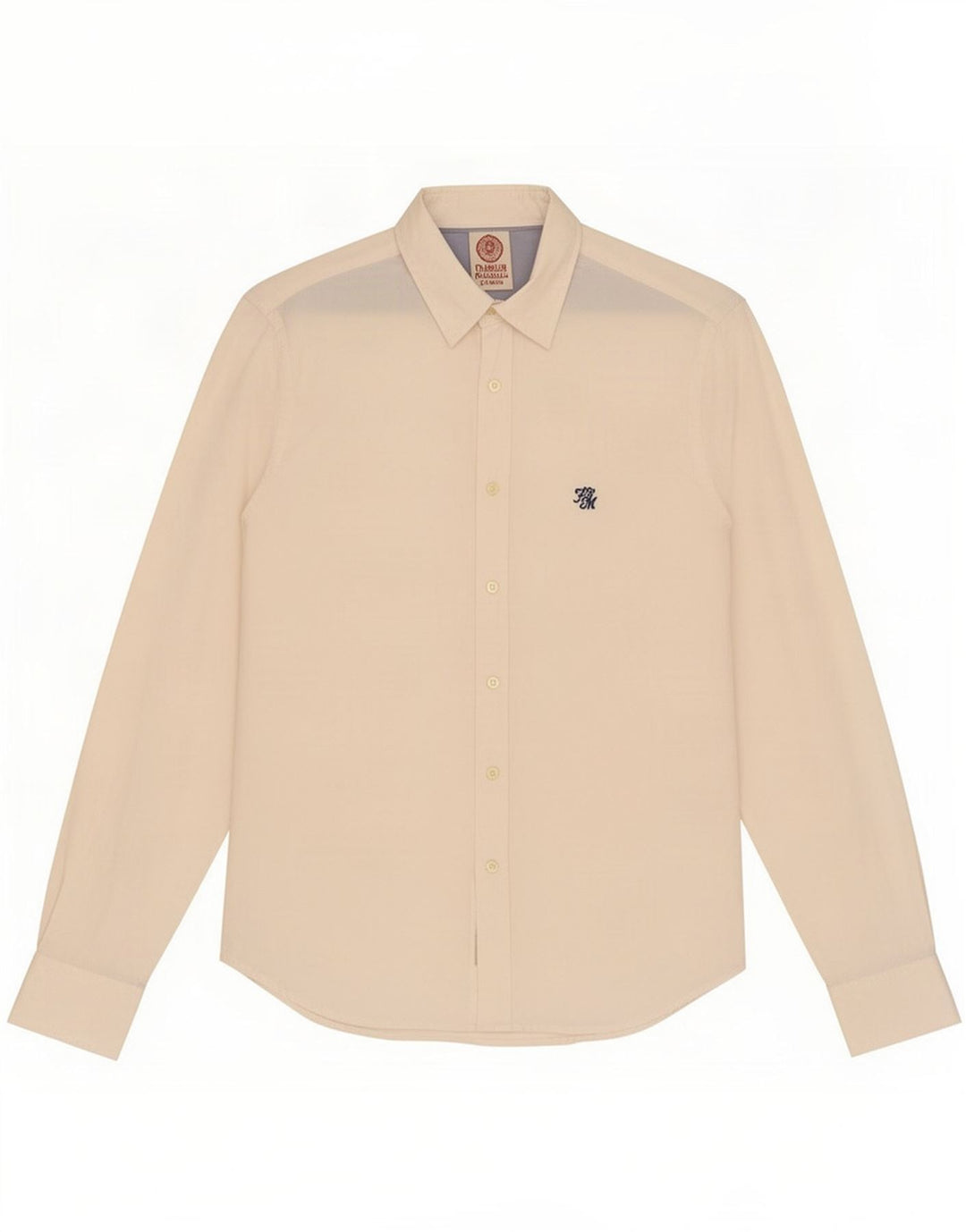 Camicia da uomo Franklin & Marshall in cotone bianco medio