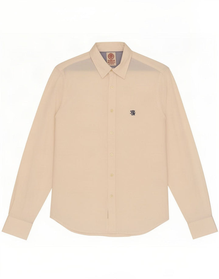 Camicia da uomo Franklin & Marshall in cotone bianco medio