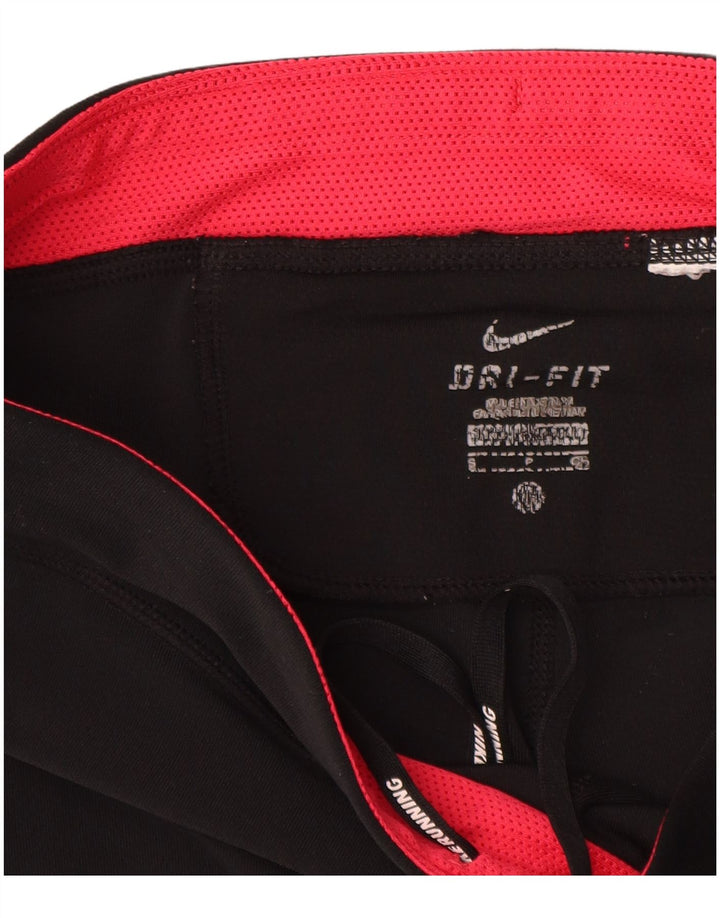 Leggings Nike Dri Fit Capri da donna UK 10 piccoli neri