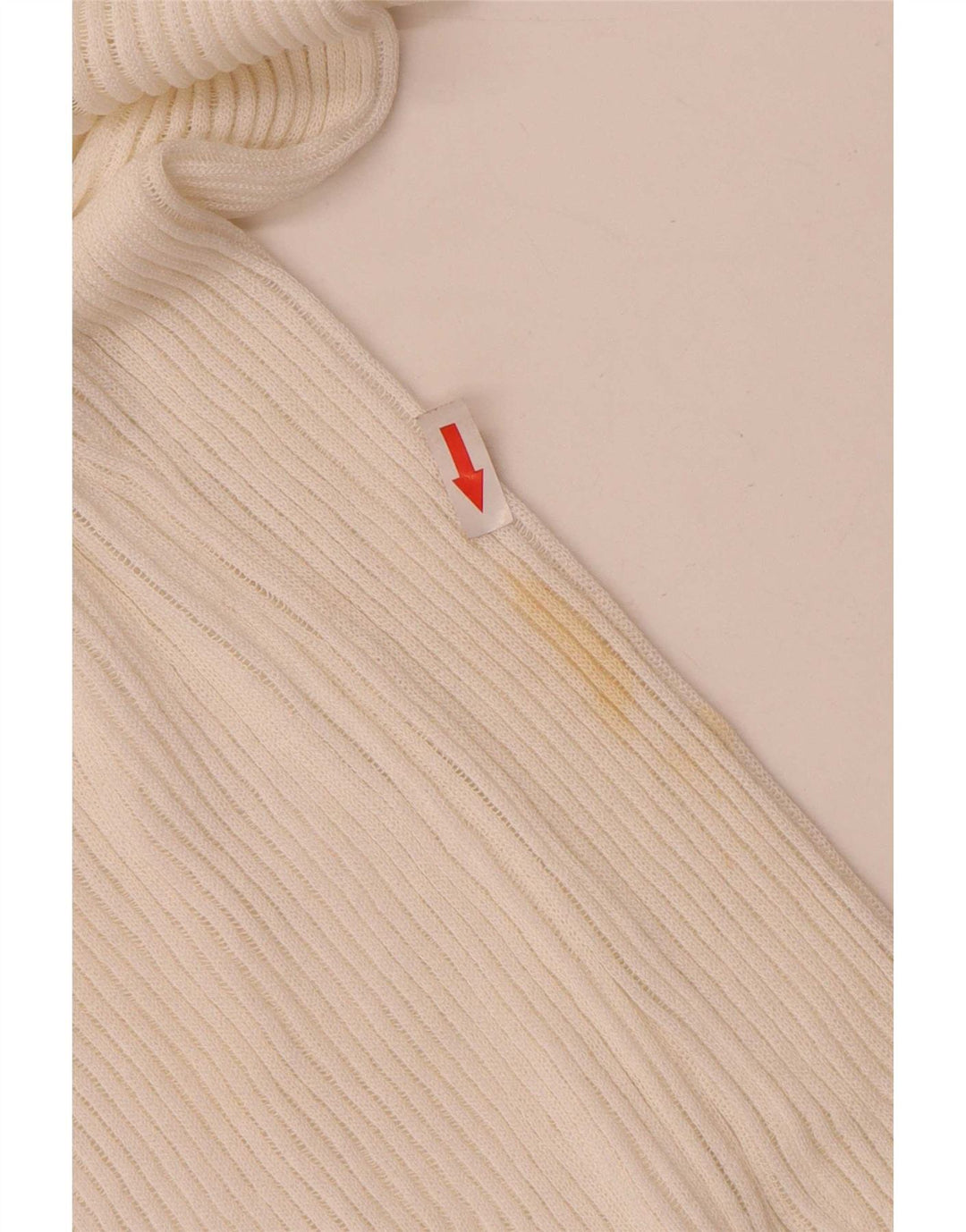 Top Zara da donna a maniche lunghe UK 8 Small in viscosa bianca