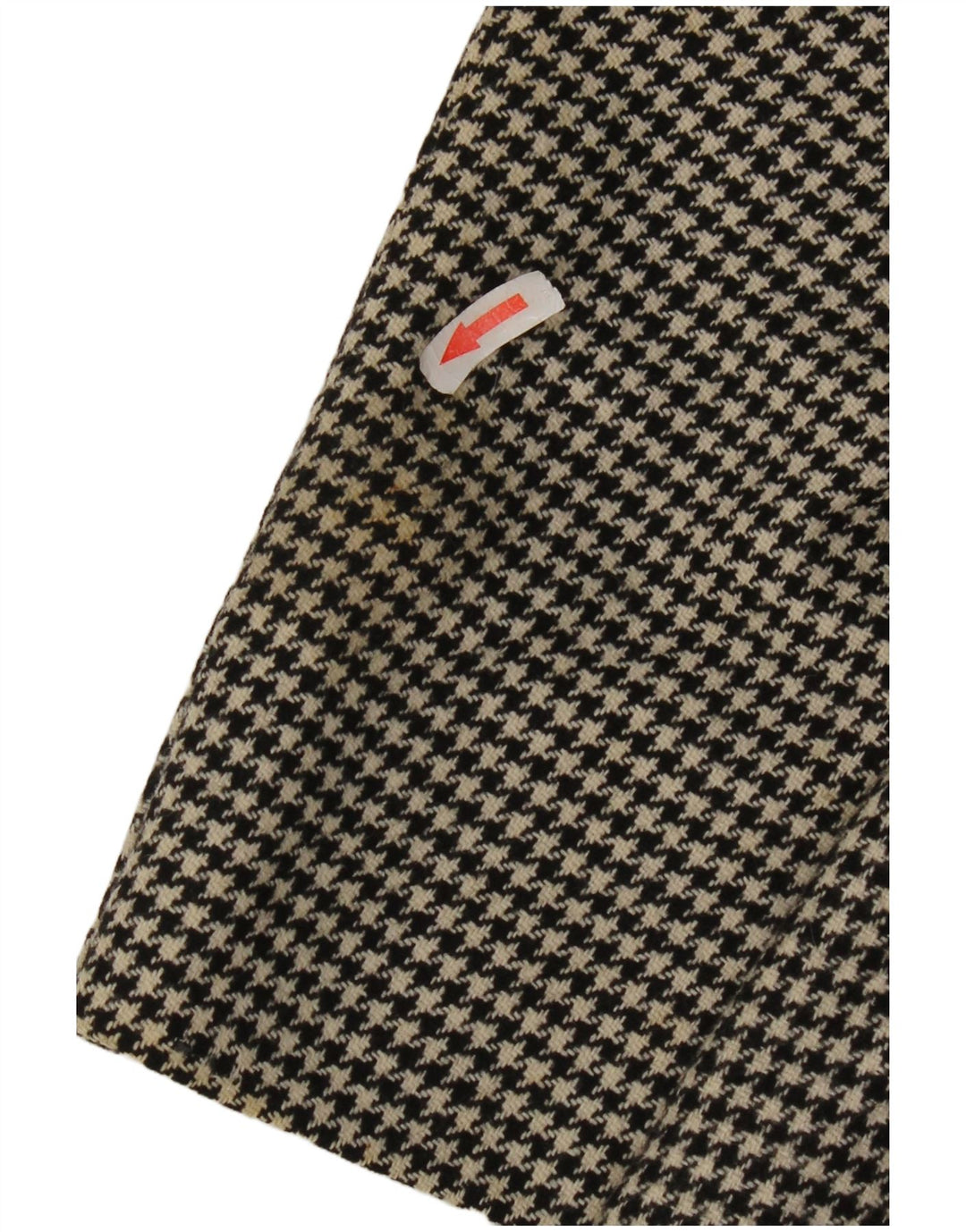 Giacca blazer lunga da uomo Marks & Spencer UK 40 media pied de poule nera