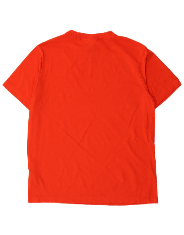 T-shirt da uomo NIKE Top XS arancione in cotone