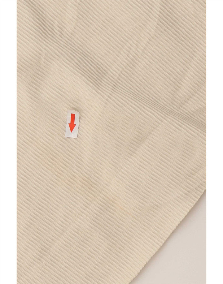 Jack & Jones Camicia a maniche corte da uomo piccola in poliestere bianco sporco