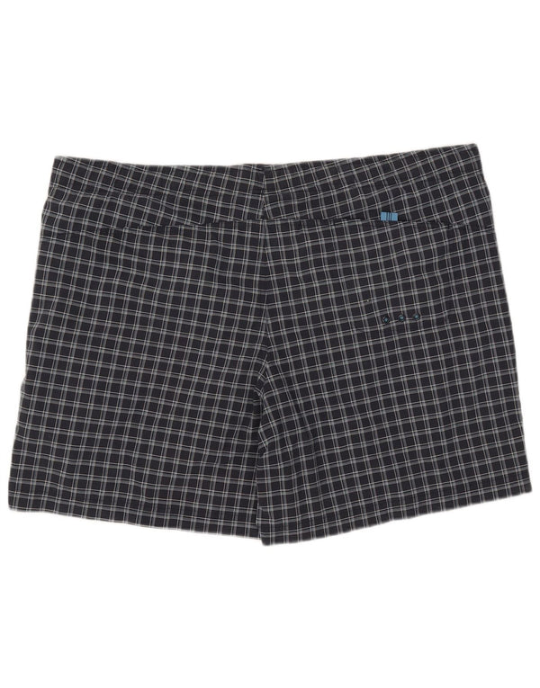 Pantaloncini da bagno da uomo Adidas XL poliestere nero a quadri