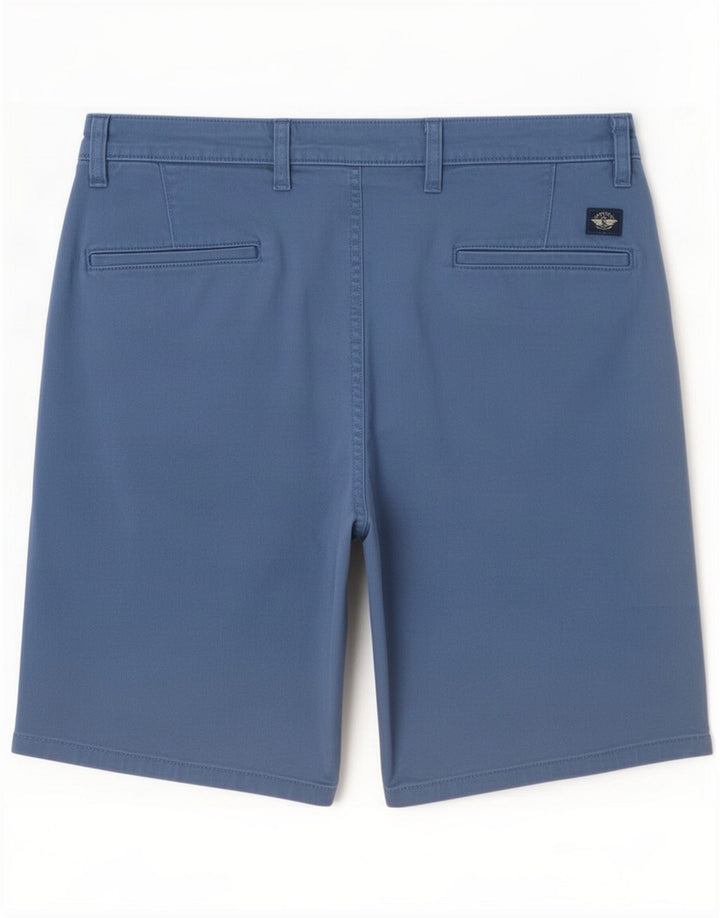 Dockers Pantaloncini chino da uomo grandi W34 in cotone blu