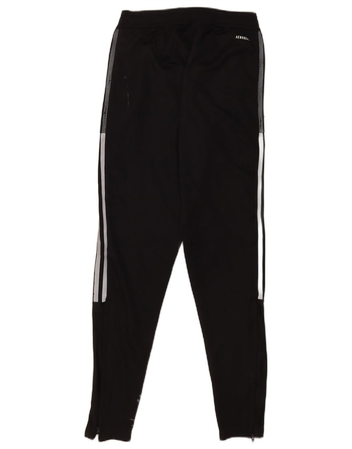 Pantaloni della tuta da donna Adidas UK 4/6 XS poliestere nero