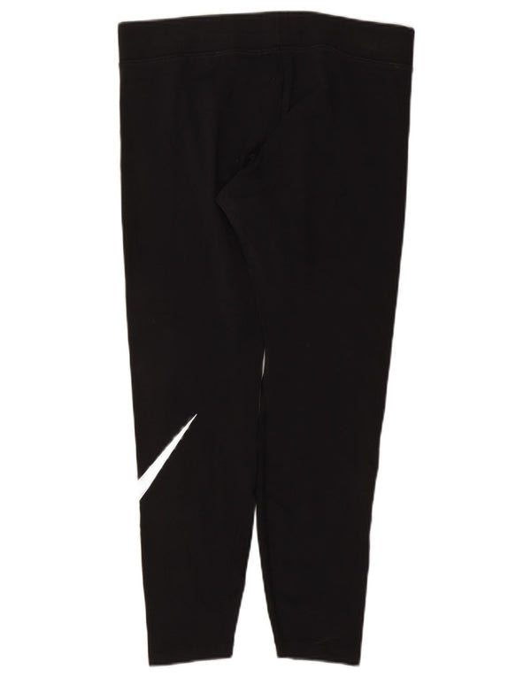 Leggings grafici Nike da donna UK 6 XS neri