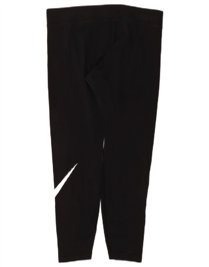 Leggings grafici Nike da donna UK 6 XS neri
