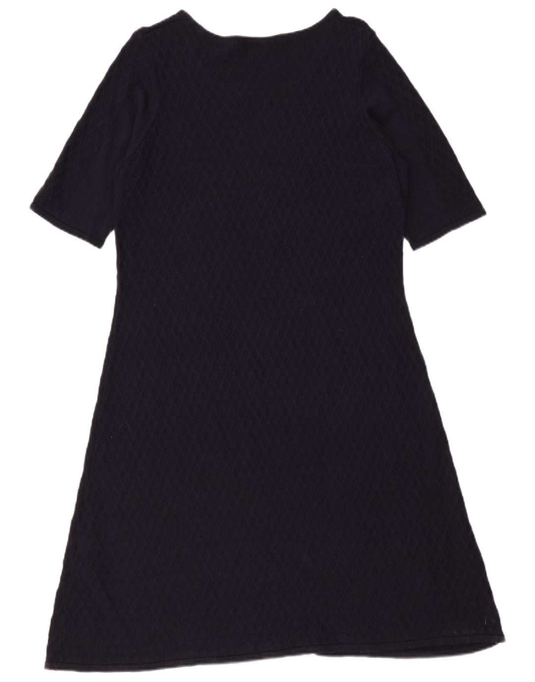 Abito a trapezio da donna Marks & Spencer UK 16 Large in viscosa blu navy