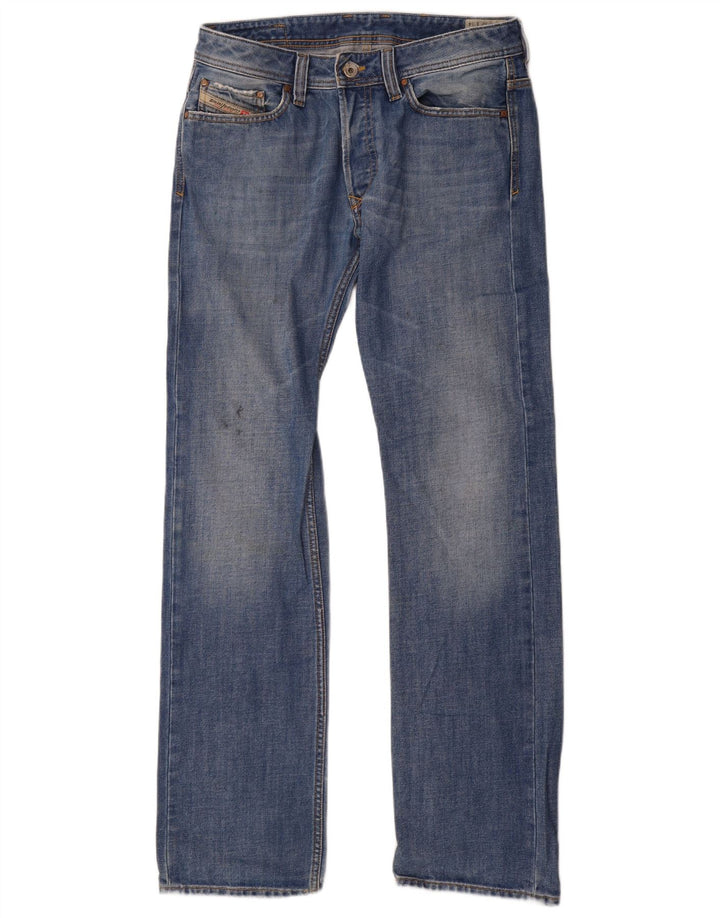 Diesel Jeans dritti Viking da uomo W32 L34 cotone blu
