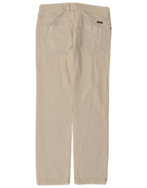 Jeans da donna Diesel Iakop Regular Slim affusolati W31 L29 Cotone bianco
