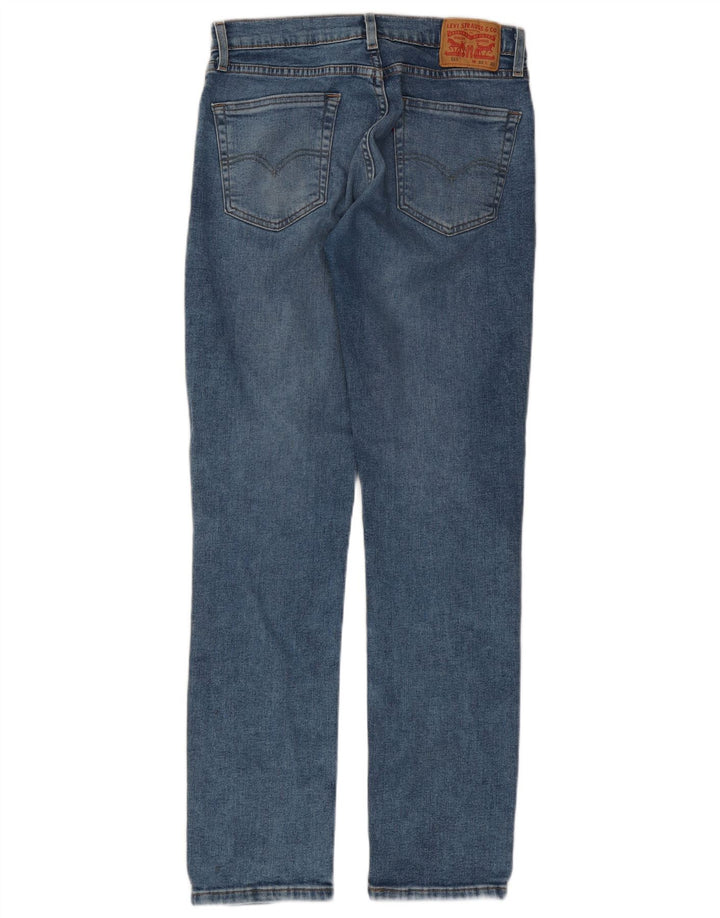 Levi's Uomo 511 Slim Jeans W32 L32 Cotone Blu