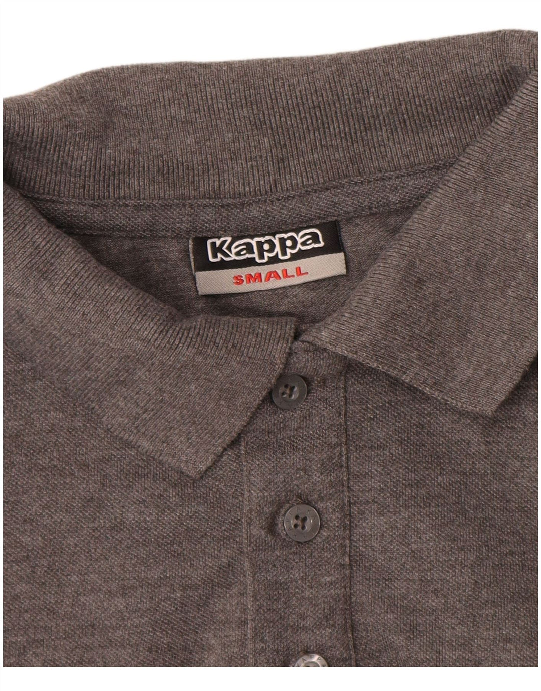Polo Kappa Uomo Small Grigio Poliestere