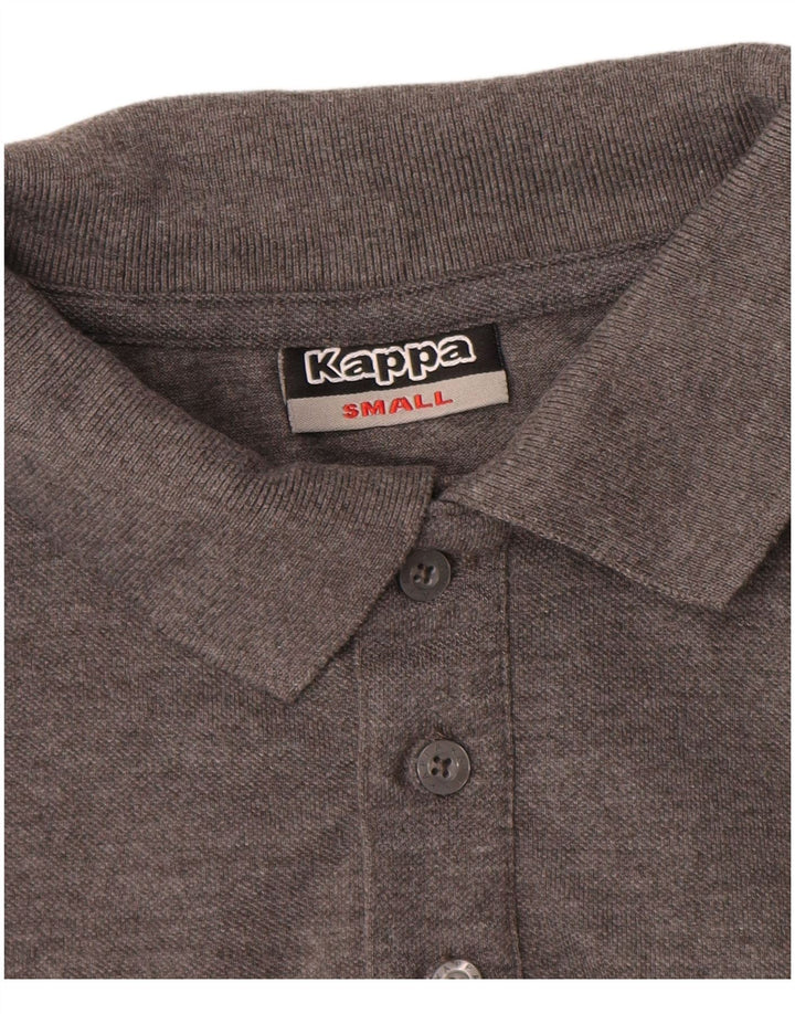 Polo Kappa Uomo Small Grigio Poliestere