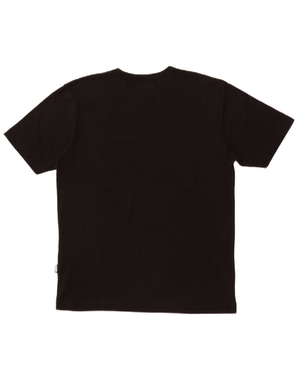 T-shirt grafica da uomo RIFLE Top XL in cotone nero