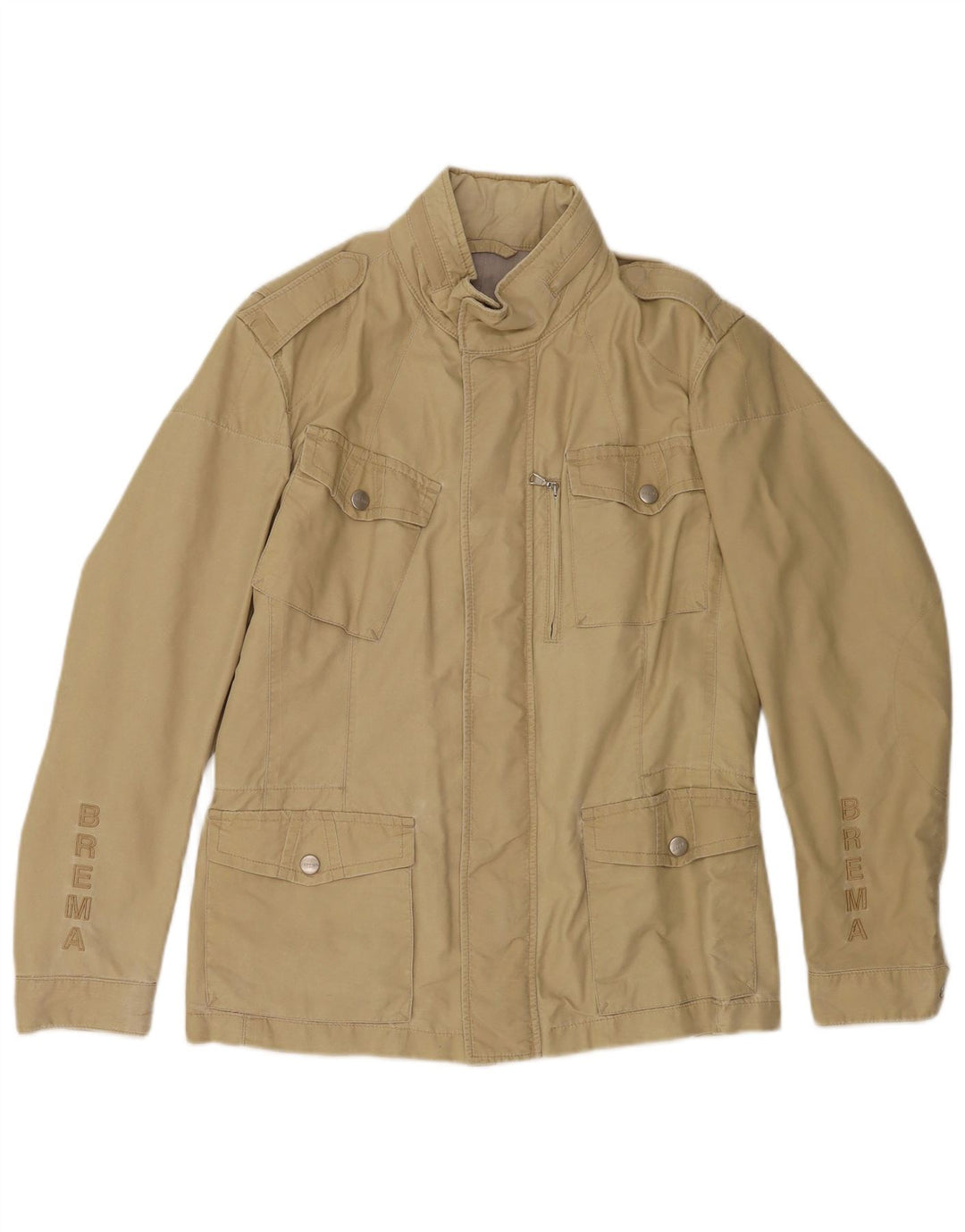 Giacca Utility Uomo Brema IT 48 Beige Medio Poliammide