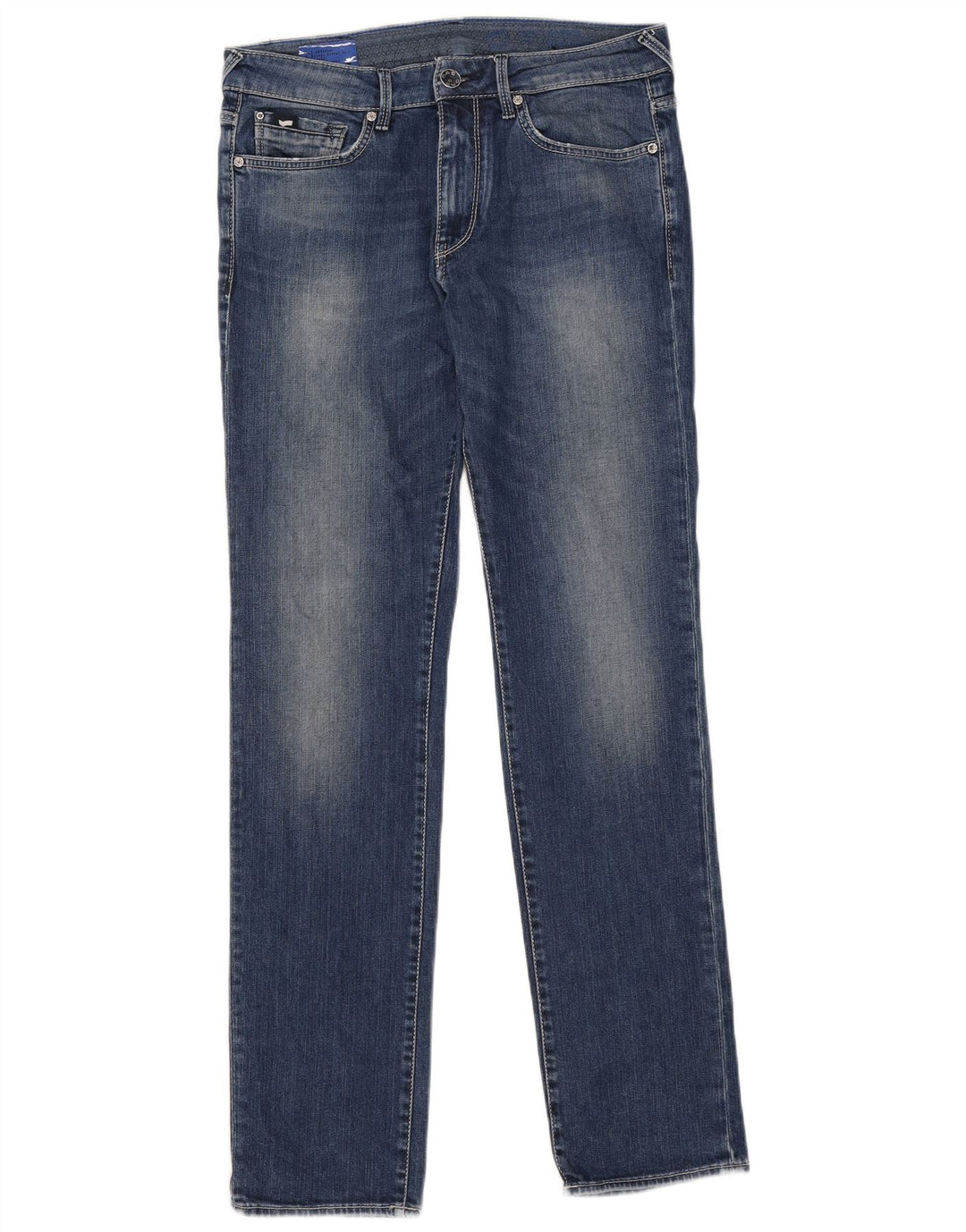Jeans slim da uomo Gas W32 L34 cotone blu