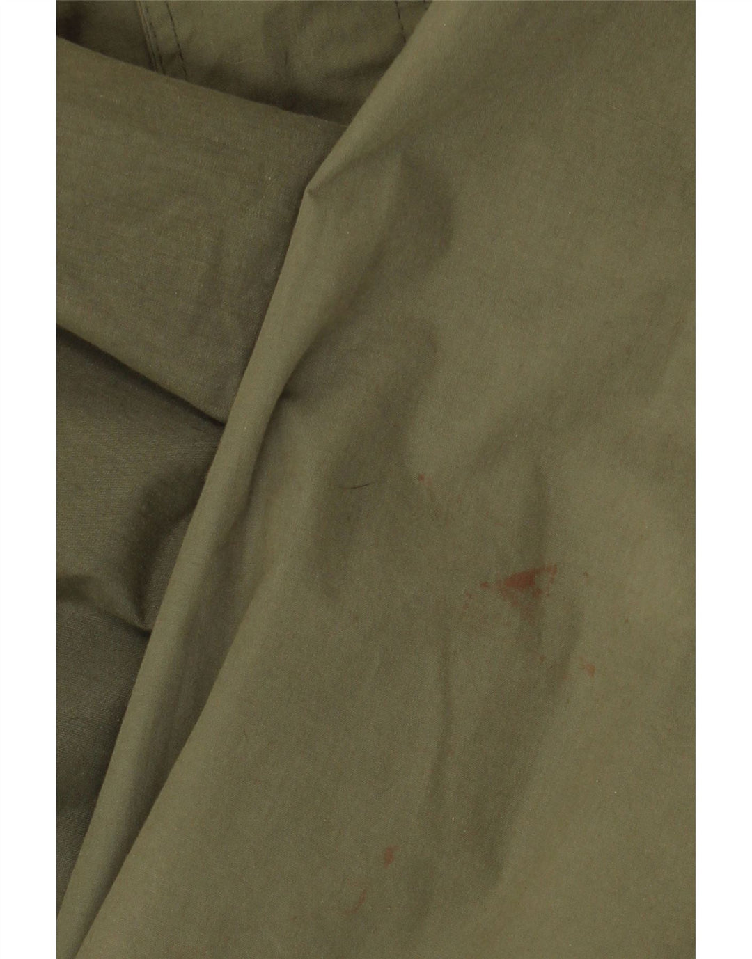 Giacca utilitaria con cappuccio da uomo VINTAGE UK 38 Poliestere kaki medio