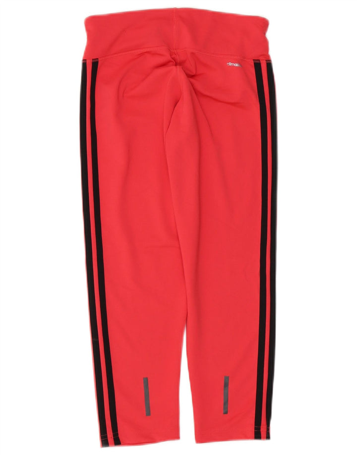 Leggings Adidas Capri da donna UK 4/6 XS poliestere rosa