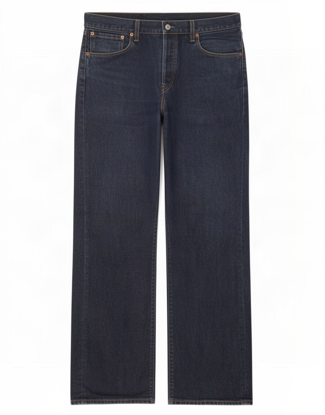 Levi's Uomo 527 Jeans Bootcut W36 L34 Cotone Blu