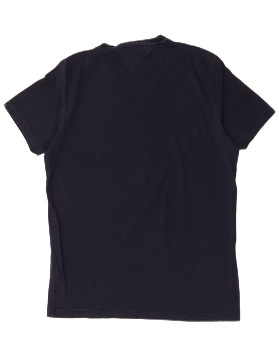 T-shirt da uomo Tommy Hilfiger Top Large in cotone blu navy