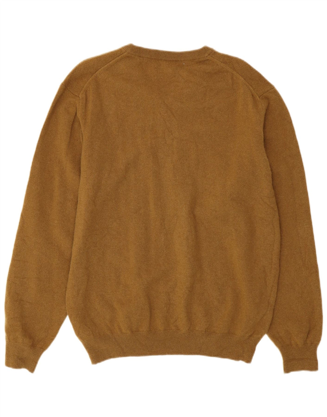 GANT Maglione da uomo con scollo a V XL Lana d'agnello kaki