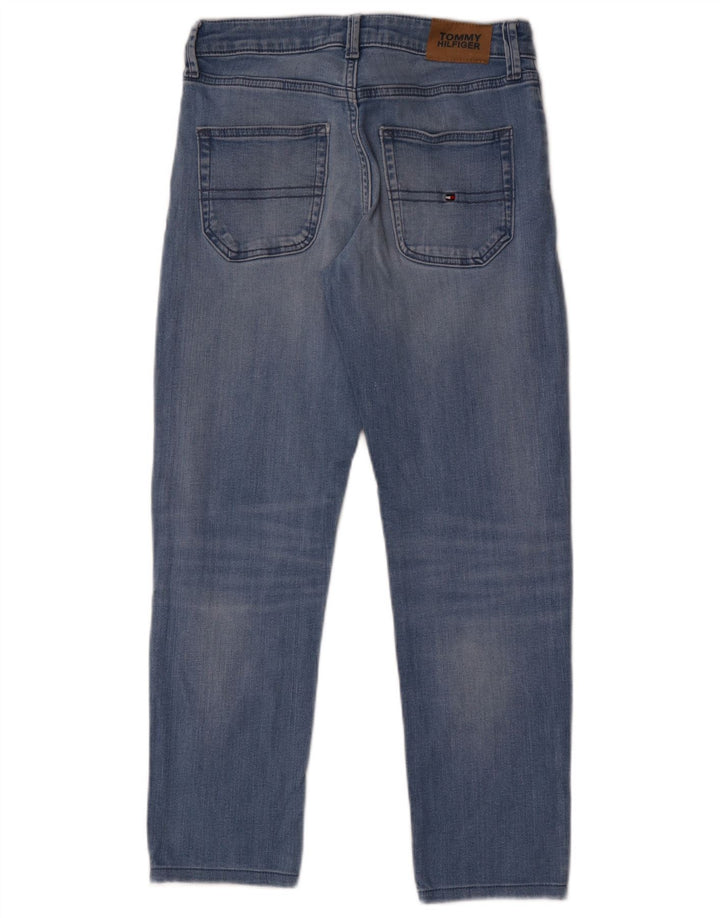 Jeans dritti per ragazzi Tommy Hilfiger 12-13 anni in cotone blu