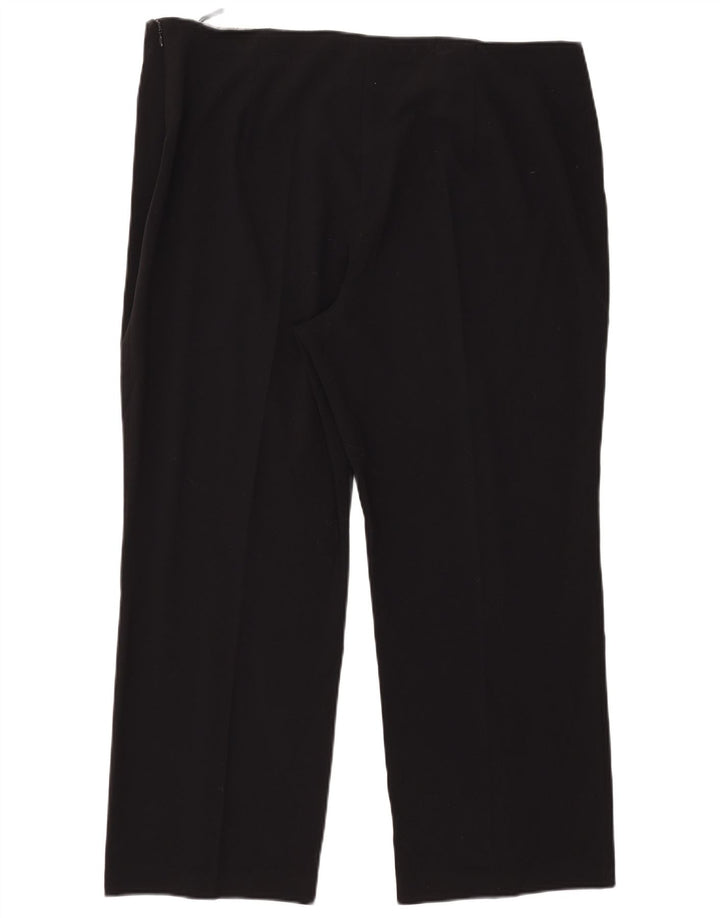 Pantaloni casual dritti da donna Marks & Spencer W40 L27 neri