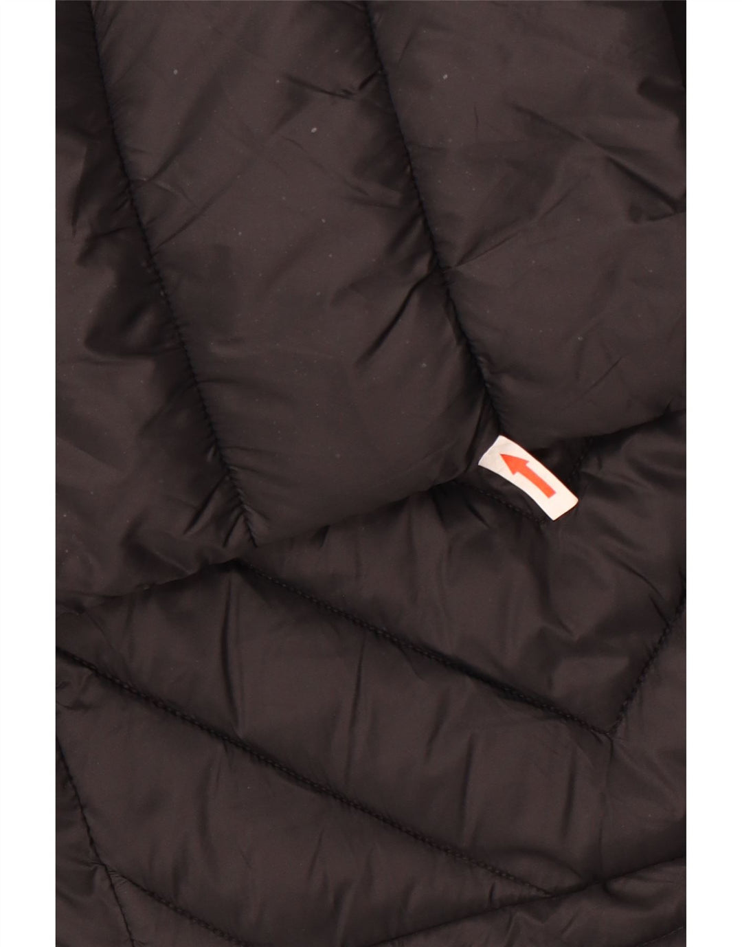 Cappotto imbottito da donna Karen Millen UK 14 grande nylon nero