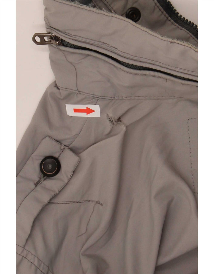 Giacca militare da uomo G-Star UK 40 Large Grigia in poliammide