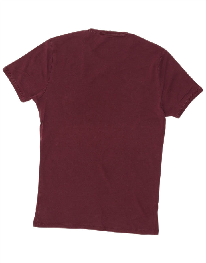 T-shirt da uomo G-STAR Top grande in cotone bordeaux