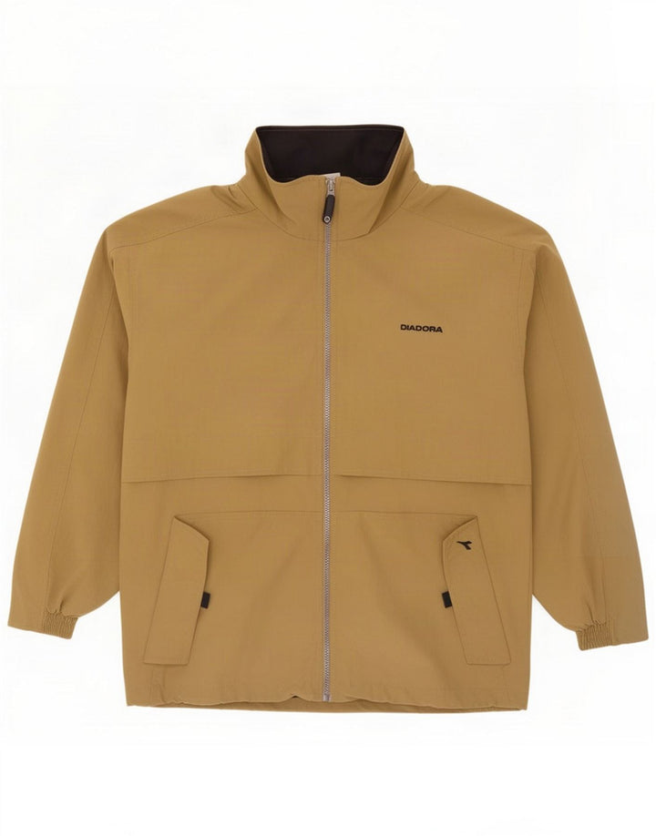 Diadora Giacca a vento da uomo UK 38 Medium Khaki Poliammide