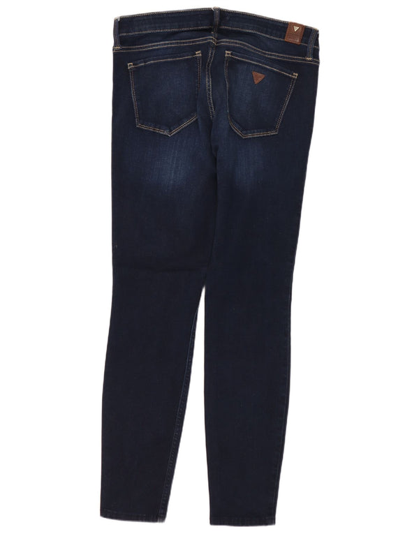 Jeans Guess Power Low Skinny da donna W30 L28 cotone blu navy