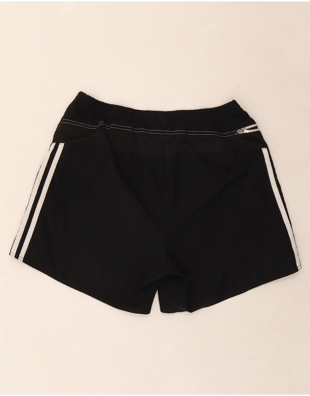 Pantaloncini sportivi Adidas Climalite da uomo medio poliestere nero