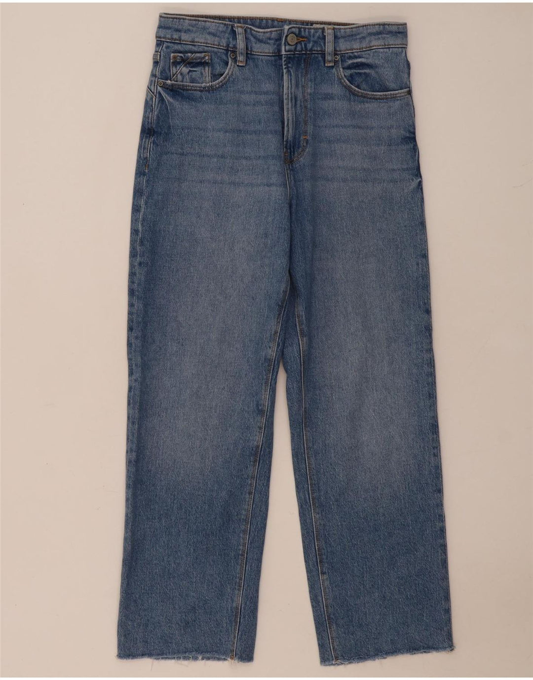 Jeans dritti da donna ESPRIT W26 L26 cotone blu