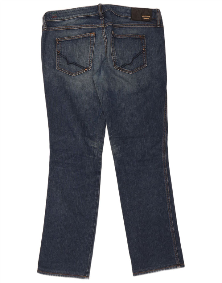 Jeans dritti Lhela da donna Diesel W32 L32 cotone blu