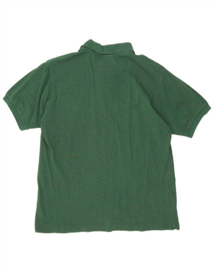 Polo da uomo Lacoste taglia 4 in cotone verde medio