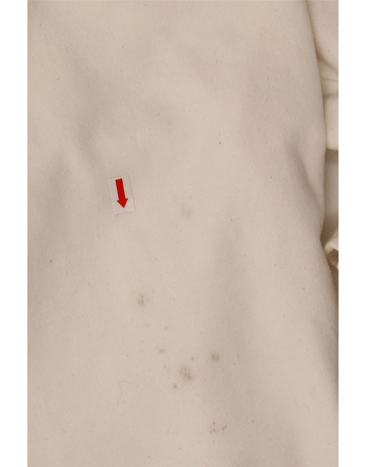 Felpa oversize con grafica da donna CHAMPION, maglione UK 16 grande bianco