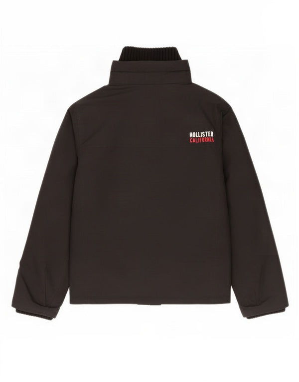 Giacca a vento da uomo Hollister UK 36 Small Poliestere nero