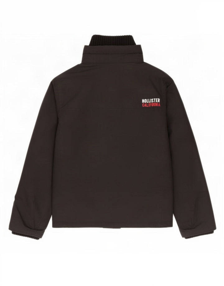 Giacca a vento da uomo Hollister UK 36 Small Poliestere nero