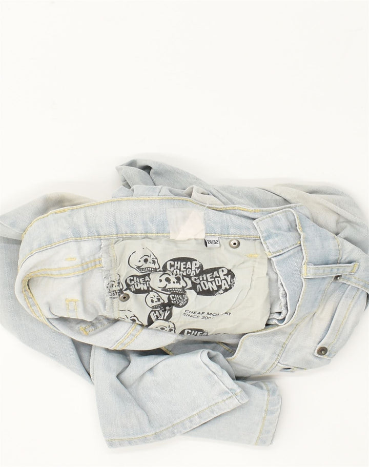 CHEAP MONDAY Womens Skinny Jeans W26 L32  Blue Cotton | Vintage Cheap Monday | Thrift | Second-Hand Cheap Monday | Used Clothing | Messina Hembry 