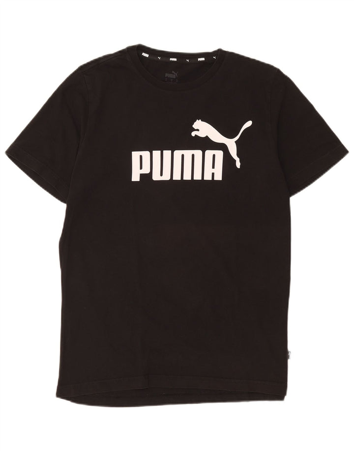 T-shirt grafica da uomo Puma Medium nera