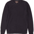 Maglione maglione girocollo da uomo Marks & Spencer piccolo blu navy in cashmere